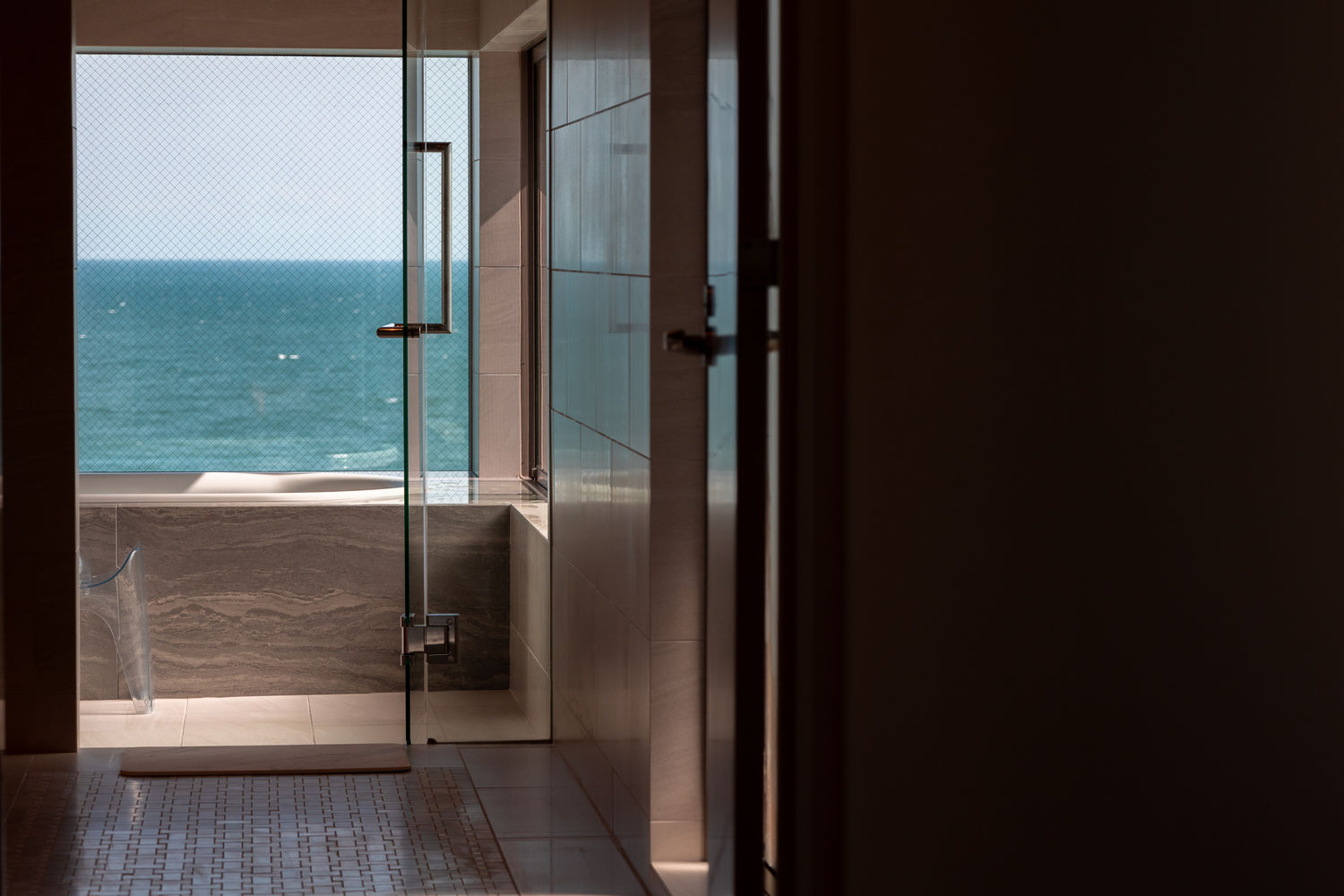 Private ocean-view bath